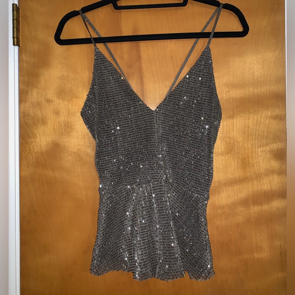 Sparkly Strappy Top